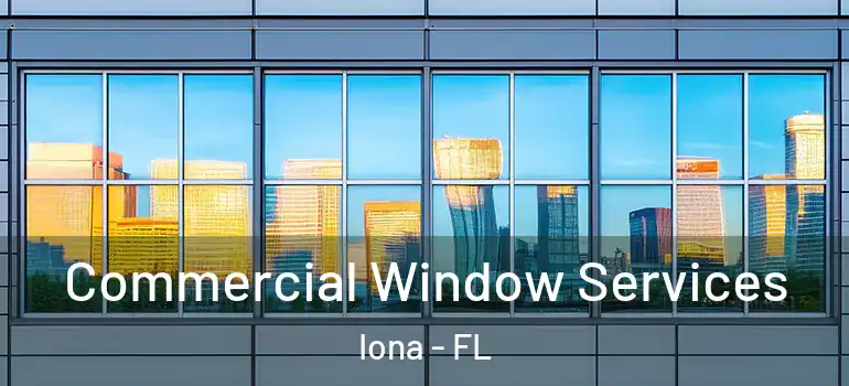 Commercial Window Services Iona - FL
