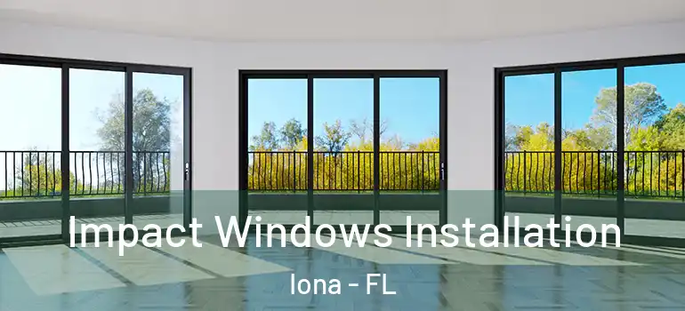 Impact Windows Installation Iona - FL