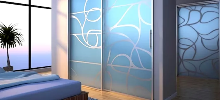 Frosting Glass Cabinet Doors in Iona, FL