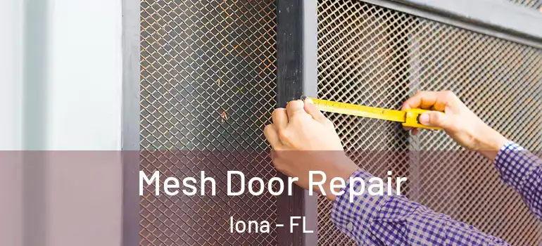 Mesh Door Repair Iona - FL