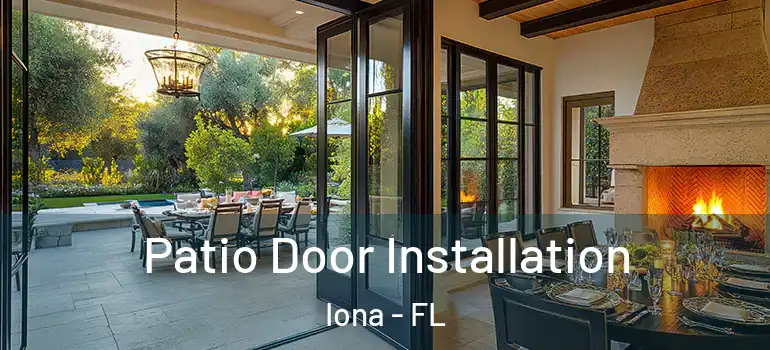 Patio Door Installation Iona - FL