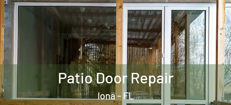 Patio Door Repair Iona - FL