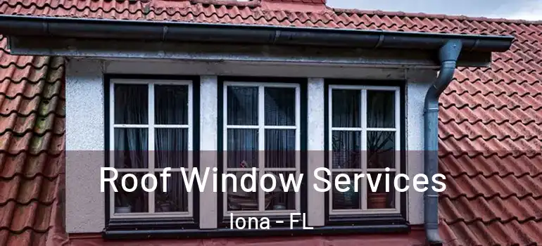 Roof Window Services Iona - FL