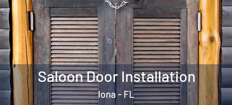 Saloon Door Installation Iona - FL