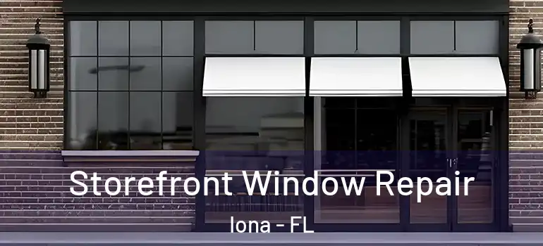 Storefront Window Repair Iona - FL