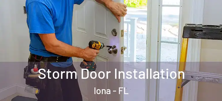 Storm Door Installation Iona - FL