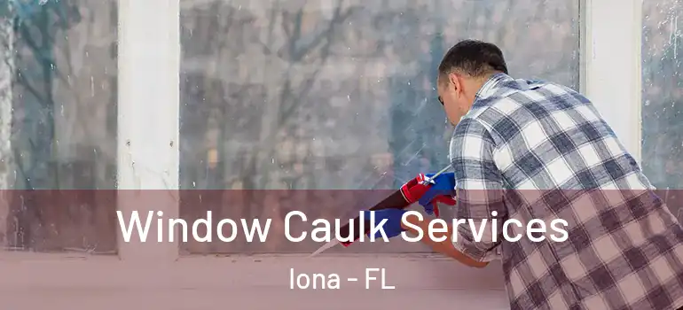 Window Caulk Services Iona - FL