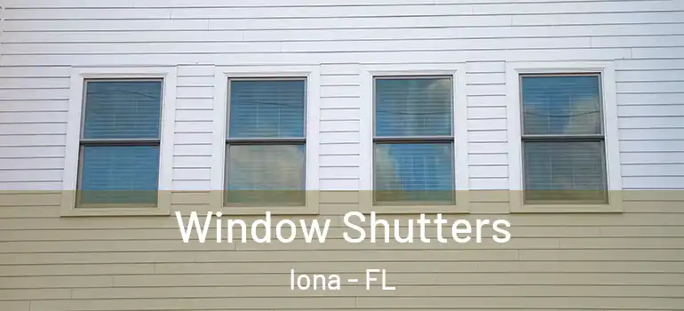 Window Shutters Iona - FL